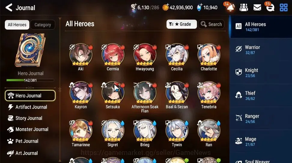 Epic Seven Accounts GLOBAL|UnVerif|6 ML(Rhiana&Luciana,TE Kayron,SB&Se image 5