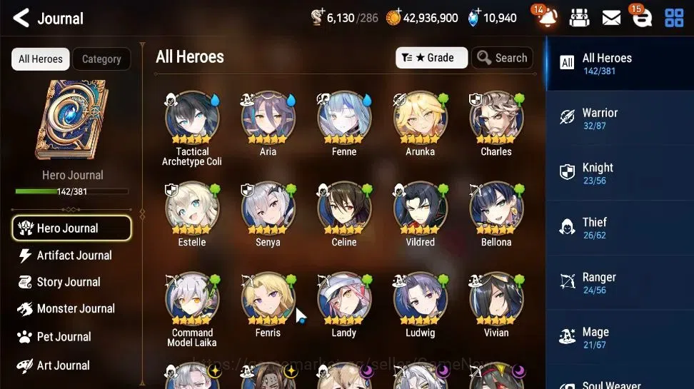 Epic Seven Accounts GLOBAL|UnVerif|6 ML(Rhiana&Luciana,TE Kayron,SB&Se image 6