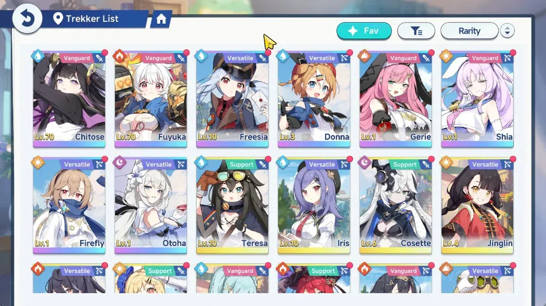 Stella Sora Accounts GLOBAL|Lv 40|8 SSR 6 Limit (Chitose,Fuyuka,Donna,S image 1