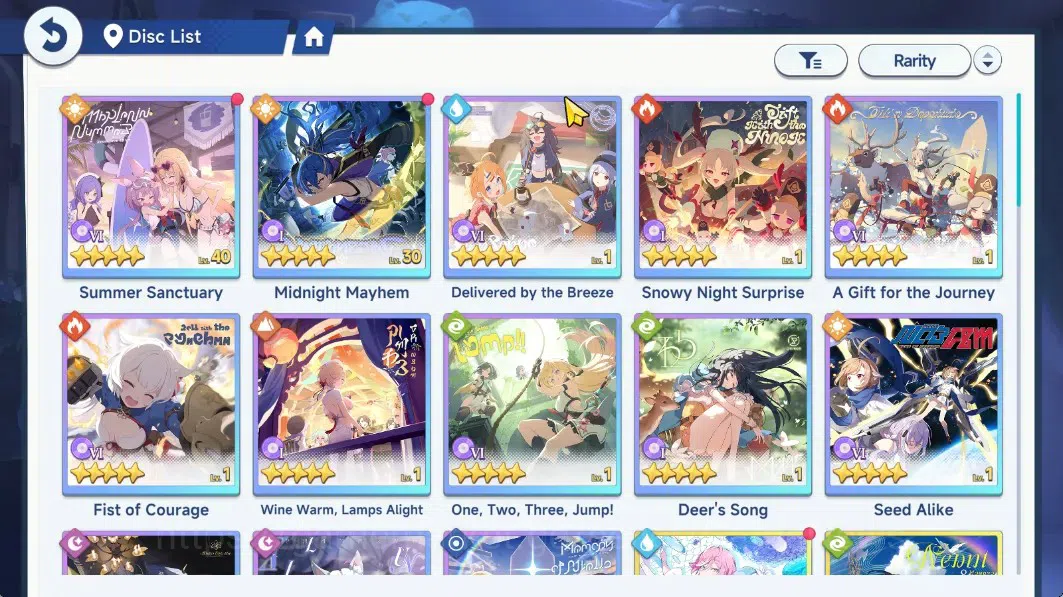 Stella Sora Accounts GLOBAL|Lv 40|8 SSR 6 Limit (Chitose,Fuyuka,Donna,S image 3