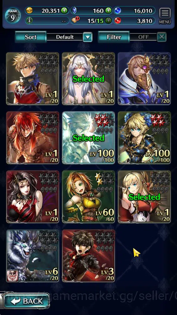 GLOBAL|Starter Rank 9|Great Hero Adel,Ryvern,Goddes Lilaha,etc| 2 UR(Lilaha Amgelle,Lily Matter), 7 SSR ARK | Check SS (LC1059) Last Cloudia Accounts Low-End GLOBAL|Starter Rank 9|Great Hero Adel,Ryvern,Goddes Lilaha,etc| 2 UR(Lilaha Amgelle,Lily