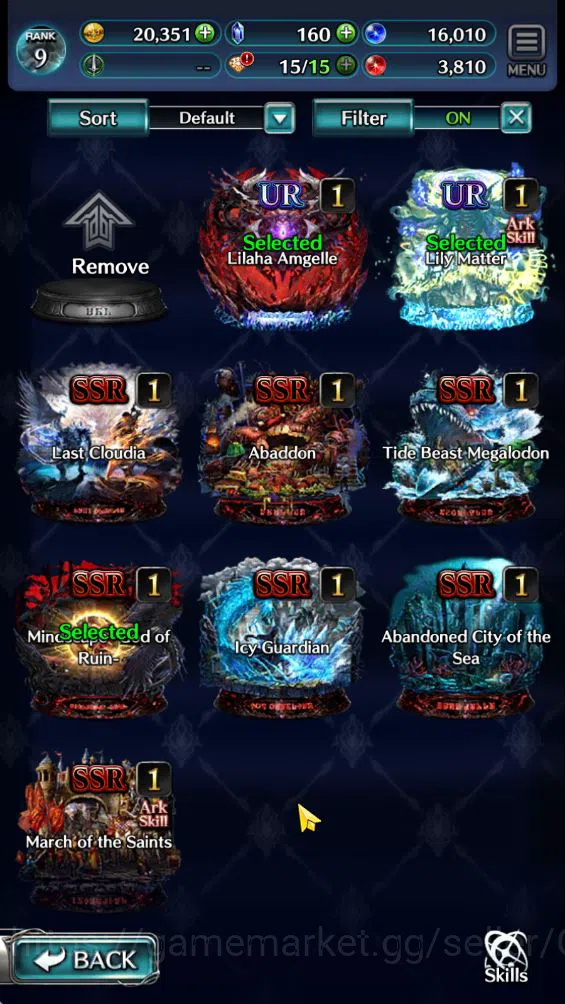 Last Cloudia Accounts Low-End GLOBAL|Starter Rank 9|Great Hero Adel,Ryvern,Goddes Lilaha,etc| 2 UR(Lilaha Amgelle,Lily 3
