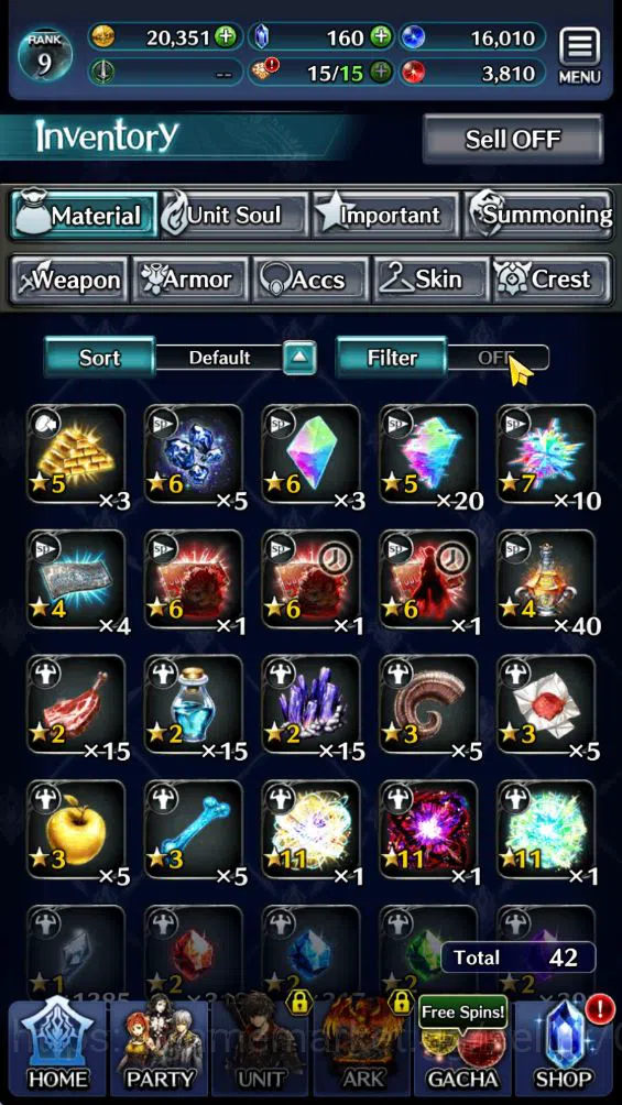 Last Cloudia Accounts Low-End GLOBAL|Starter Rank 9|Great Hero Adel,Ryvern,Goddes Lilaha,etc| 2 UR(Lilaha Amgelle,Lily 4