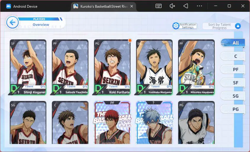 Kuroko's Basketball Street Rivals Accounts SEA|SV28|Lv24|DM 1426|Shintaro Midorima A2,Tetsuya image 8