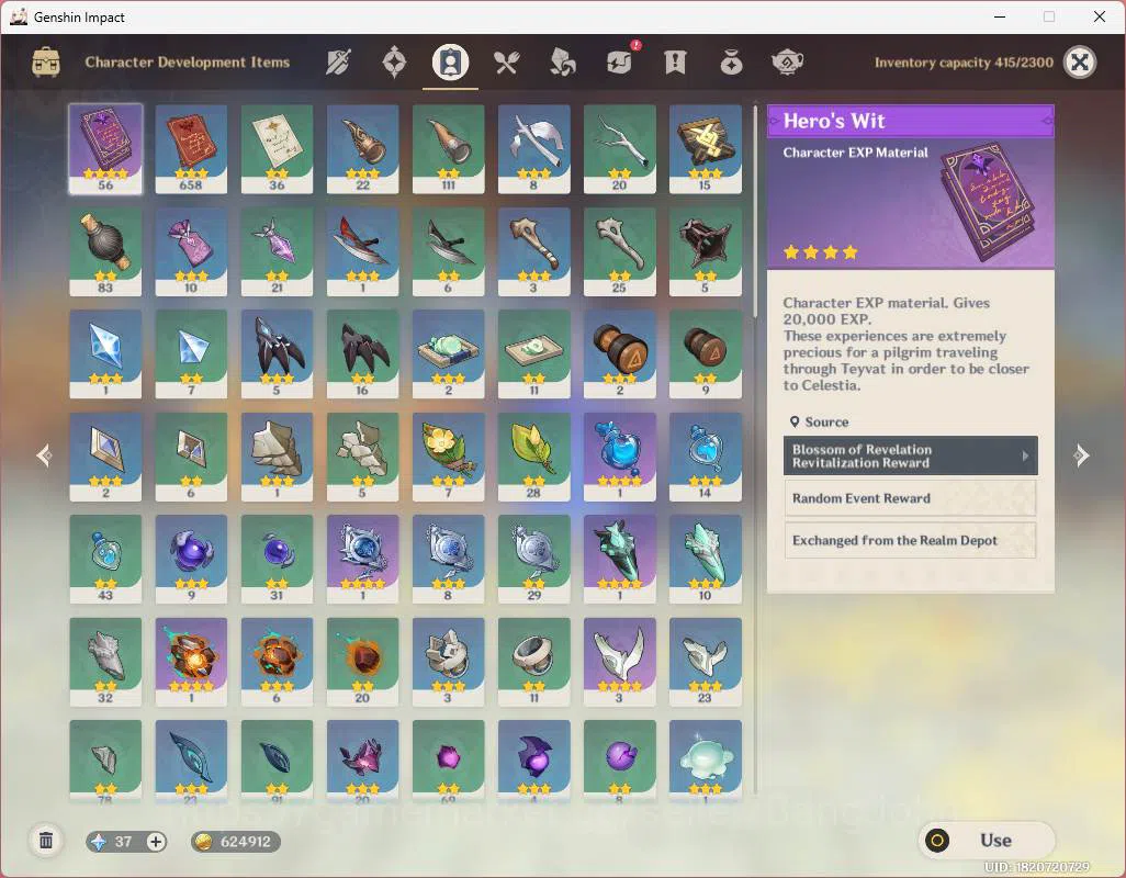Genshin Impact Accounts ASIA|AR 45|Reuni ON|3 limit|Flins,Skirk,Mizuki,etc image 12