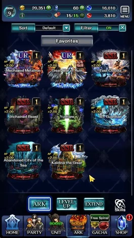Last Cloudia Accounts GLOBAL|Rank 9|Top Tier Unit [Telestio God of Ruin, image 3