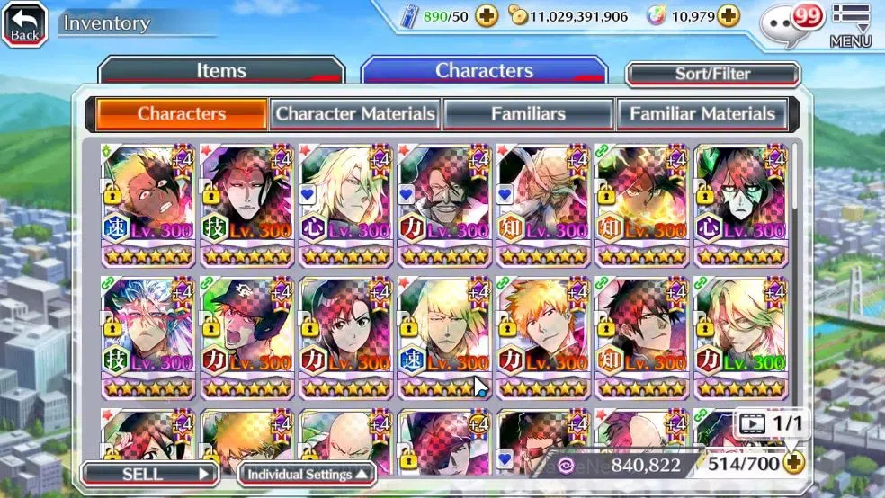 Bleach: Brave Souls Accounts High-End GLOBAL|BP 2,1M+1,3K CC|10 Or|Fresh ALL Story|16 MT|TYBW26 1