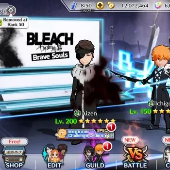 Bleach: Brave Souls Accounts Starter Global | 25k BP + 6k Orb | Aizen, Orihime |Ichigo,Renji| Story Fresh | KlabID|Check SS