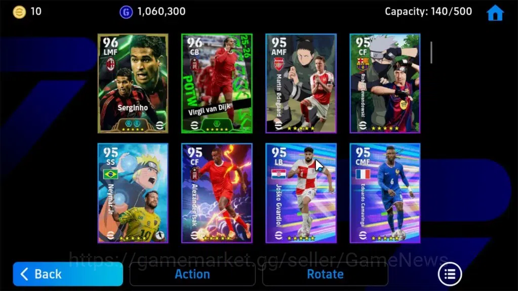 eFootball Accounts Android|Epic Eden Hazard,Pavel Nedved,Ronaldinho G image 6
