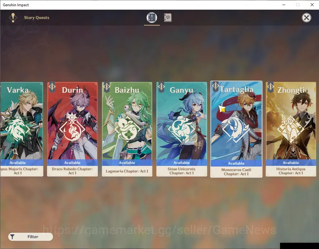 Genshin Impact Accounts ASIA|AR 50|7 Limited + 3 (*5Wep)|Arlecchino+Sign,N image 20