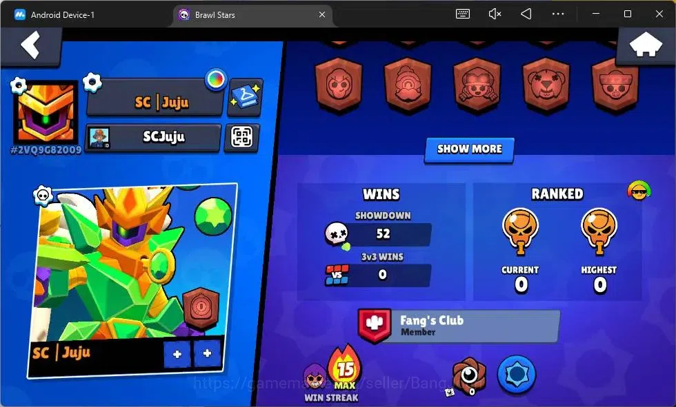 Brawl Stars Accounts Global|1083 Thropy|17 Brawler|3 Max Hypercharge[Sh image 12