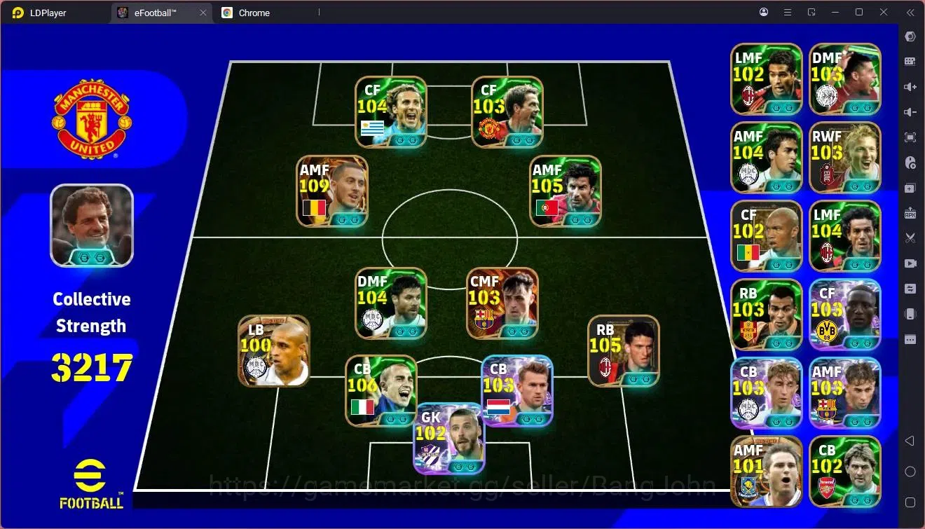 eFootball Accounts Android |PW 3217| Bigtime Pedri,Lampard,Carlos|Epi image 2