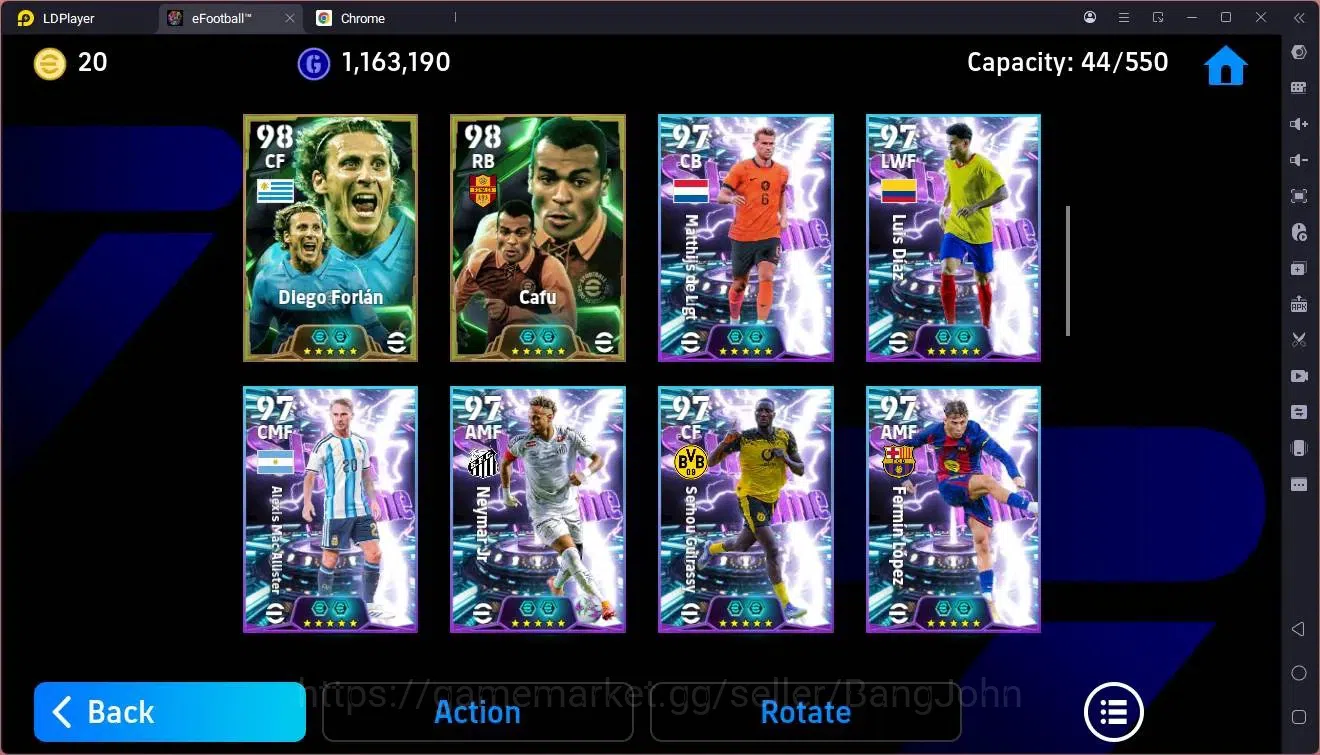 eFootball Accounts Android |PW 3217| Bigtime Pedri,Lampard,Carlos|Epi image 7