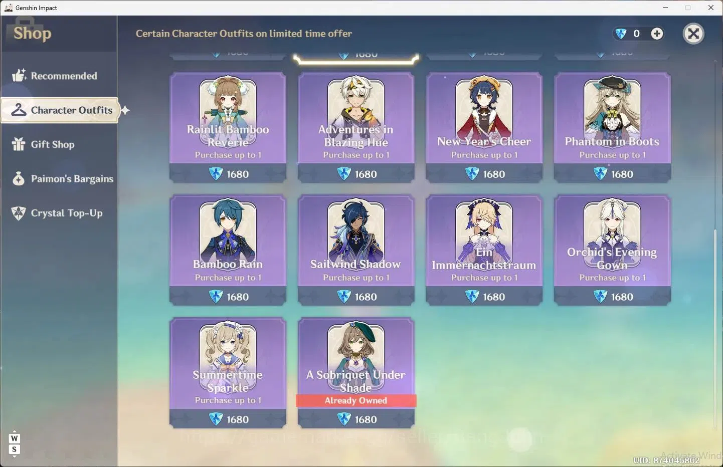 Genshin Impact Accounts Others ASIA |AR 39|3 Limit+2 Charstd|Limit (Alhaitham,Nicole,Ayaka)|MC Male|1 Skin|1 weap B*5 12