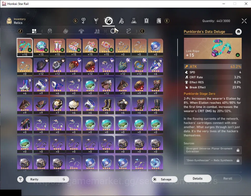 Honkai Star Rail Accounts ASIA|TL 30|15K SJ+37 SRSP+31 SRP|3 Limited|Acheron image 6