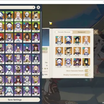 Genshin Impact Accounts Mid Game ASIA|AR 57|Navia,Neuvillette Pream Team|8 Limited+3 (*5Weapon)|(Venti,Albedo