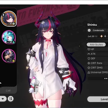 Neverness to Everness Accounts GLOBAL SEA|HL 12|3 S-Class 1 Limited| Shinku + Glider |Baicang & Daffodill|3 SSR