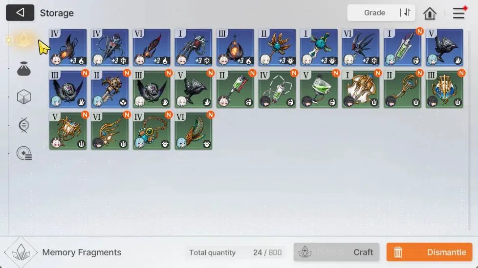 Chaos Zero Nightmare Accounts GLOBAL Lv40|5 SSR [Heidemarie+Sign,Tiphera,Narja,R image 6