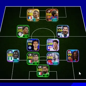 eFootball Accounts Legends & Iconic Players Mobile |PW 3158|BIGT Mbappe+Yamal,Epic Massaro IlhanMansiz Aubameyang