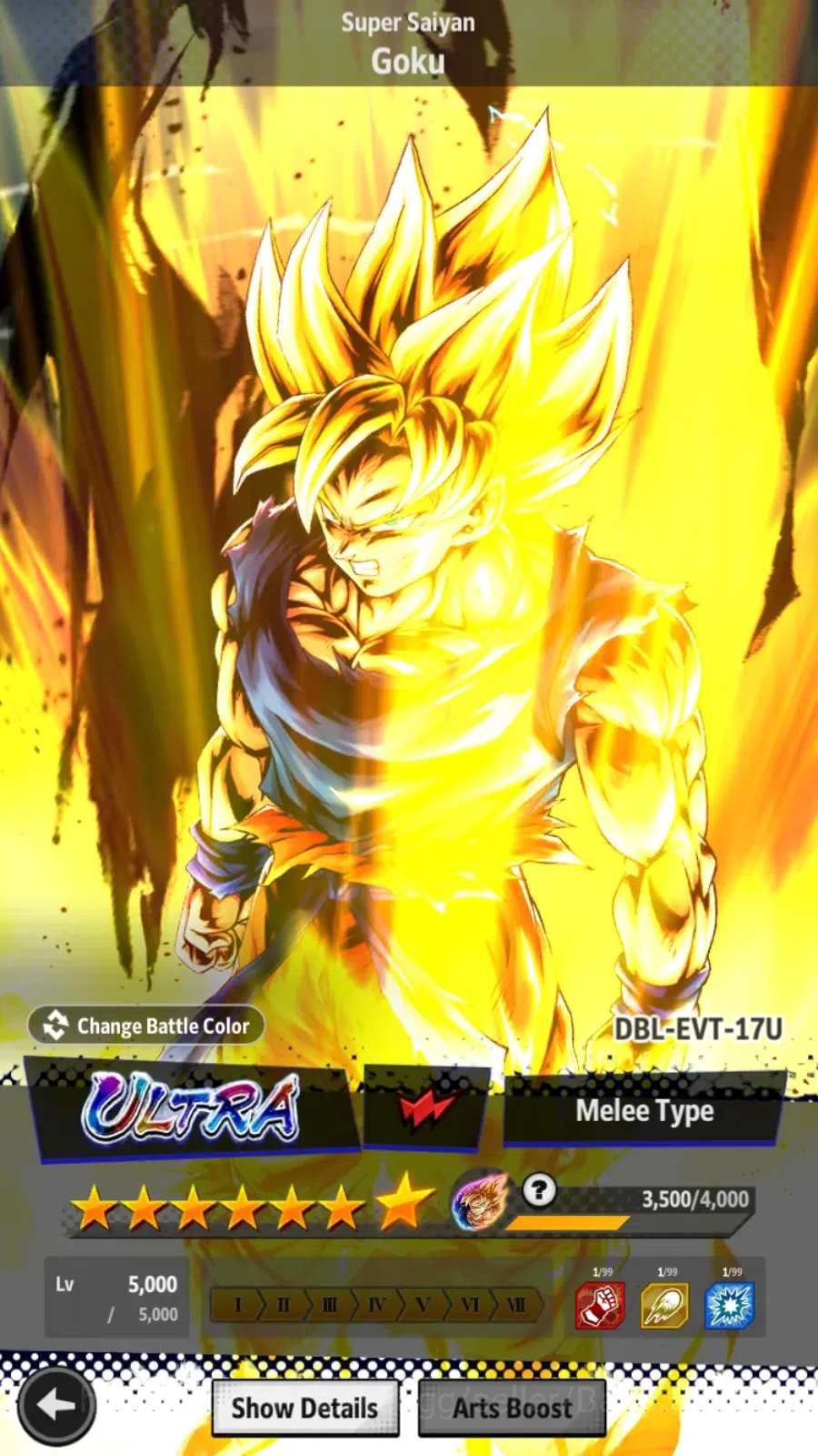 Dragon Ball Legends Accounts Android|Lvl 157|344.4M Total Power|630 CC|2 LR|5 U image 10