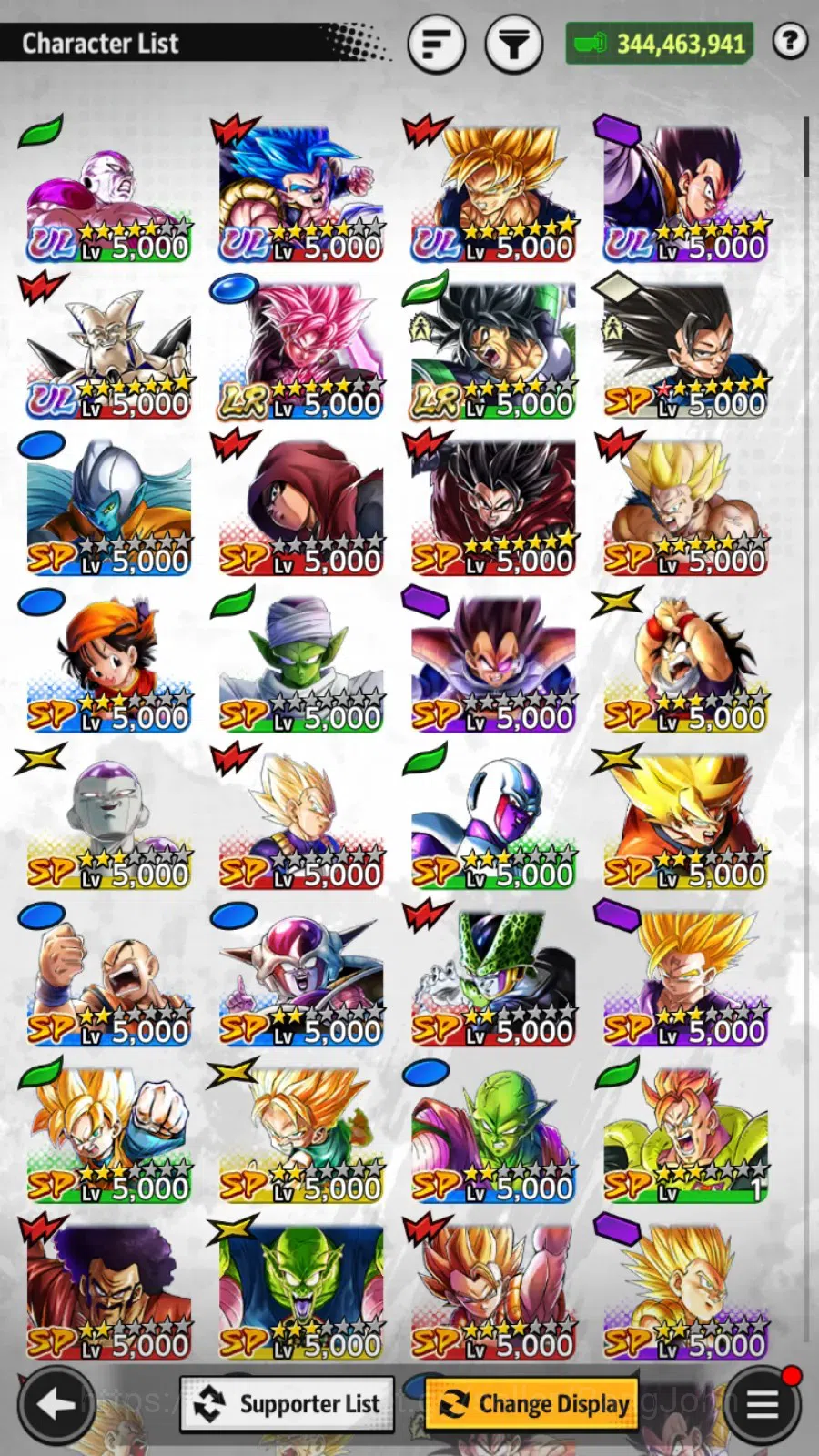 Dragon Ball Legends Accounts Android|Lvl 157|344.4M Total Power|630 CC|2 LR|5 U image 14