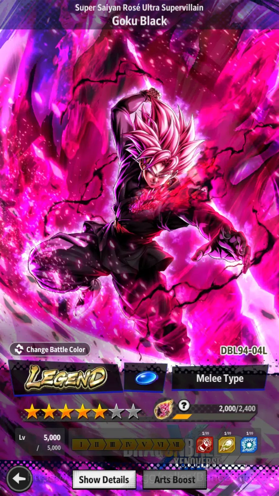 Dragon Ball Legends Accounts Android|Lvl 157|344.4M Total Power|630 CC|2 LR|5 U image 7