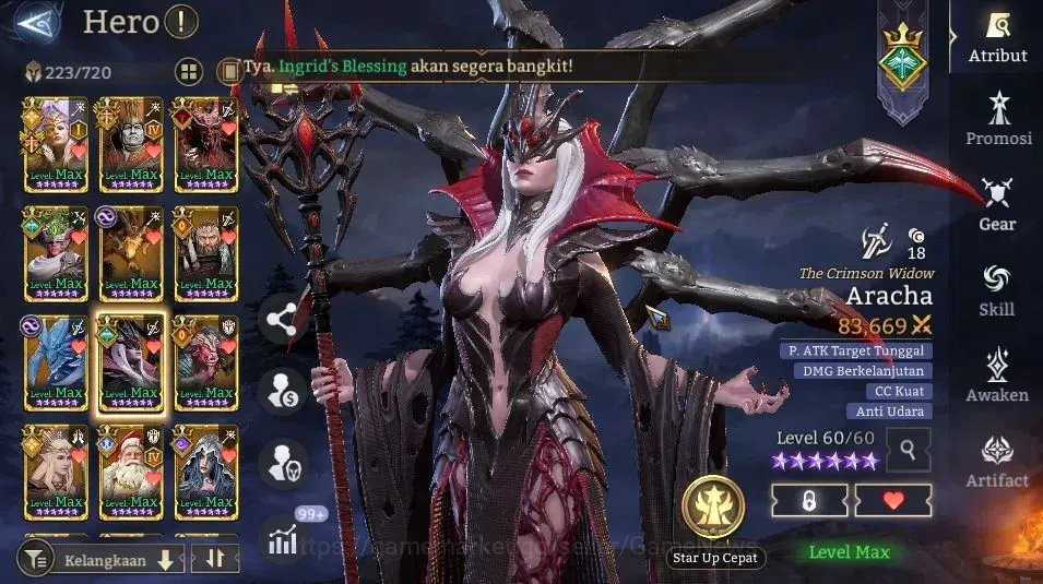Watcher of Realms Accounts GLOBAL 60x|Lv 92|9,7M Power|14 Lord[PraetusA4,Ingr image 15