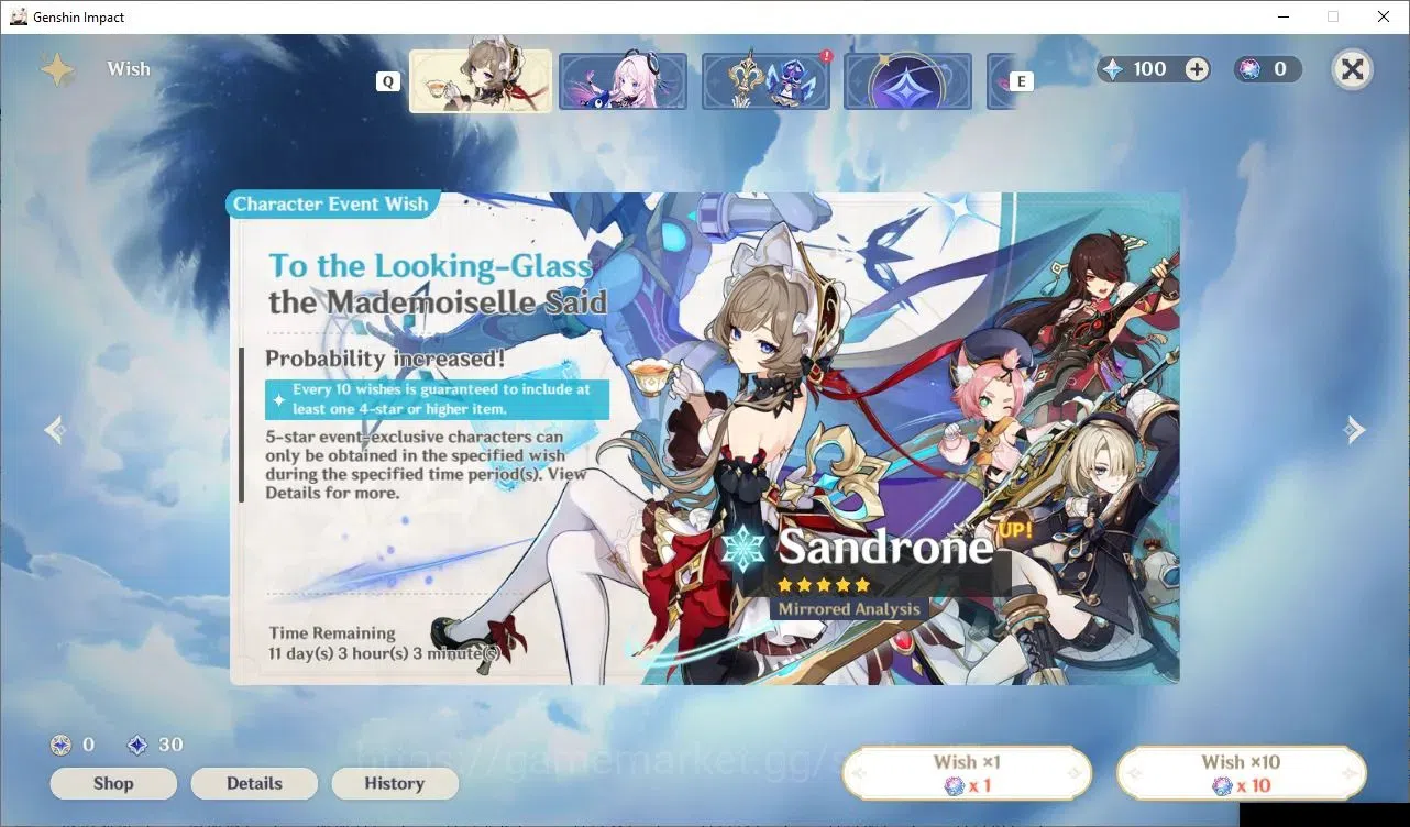 Genshin Impact Accounts Others ASIA|AR 51|3 Limited 5*CHAR +2 Sign 5*Wpn(Baizhu+Sign, Furina+Sign, Chiori)|Many 9