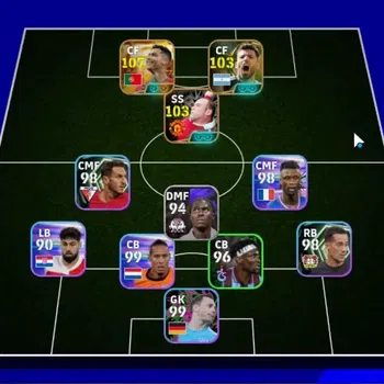 eFootball Accounts Legends & Iconic Players Android|Big Time Cristiano Ronaldo 23 Jun'26|Epic Wayne Rooney,Sergio