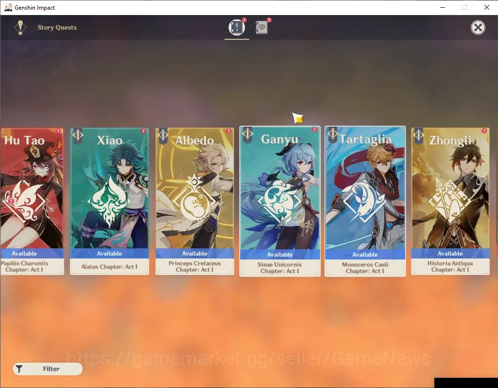 Genshin Impact Accounts ASIA|AR 45|5 Limited + 1 (*5Weapon)|Zibai,Hutao,Ay image 18