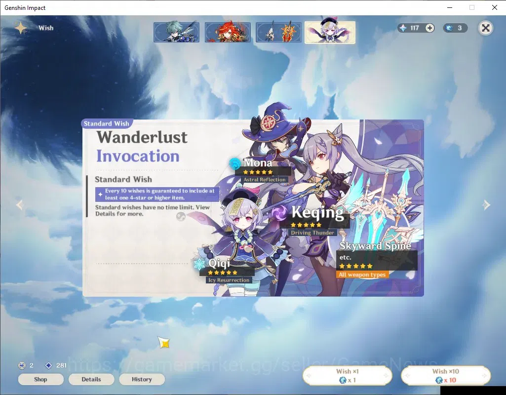 Genshin Impact Accounts ASIA|AR 53|3 Limited + 1 (*5 Weapon)|MavuikaC1,Cit image 11