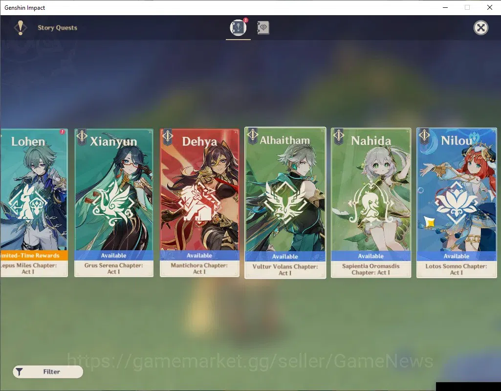 Genshin Impact Accounts ASIA|AR 53|3 Limited + 1 (*5 Weapon)|MavuikaC1,Cit image 17