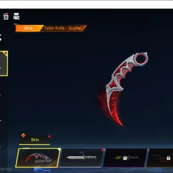 Blood Strike Accounts Collab Skin ASIA|ULTRA MELEE Talon Knife Scythe|Legendary Kar98k Twilight|Log NetEase|Take Mail|Check