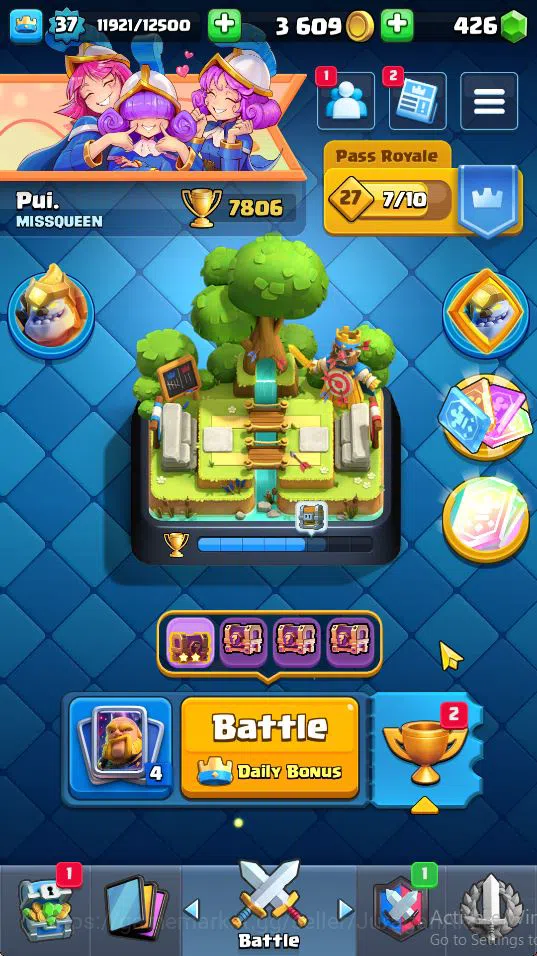 Lvl 37|Trophy 7806|KTL 12|Limited Skin|Card 119| 1 Hero 11 EVO 6 Champ 21 Legendary 33 Epic,30 Rare,29 Common|Take Email(CR1237) Clash Royale Midgame Lvl 37|Trophy 7806|KTL 12|Limited Skin|Card 119| 1 image 1