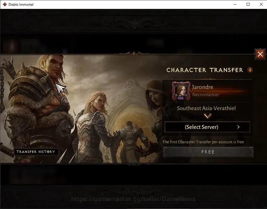 Diablo Immortal Accounts SEA=Verathiel|CS ON|Lv60(456)|Necromancer|CR 35k|R image 2