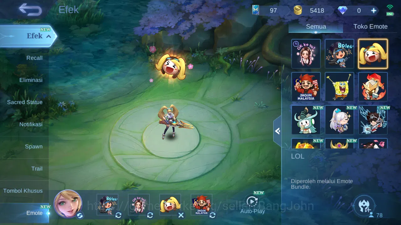 Mobile Legends: Bang Bang Accounts Hero 78 Skin 149 | Luckybox Haya | Annual Lesley | image 12