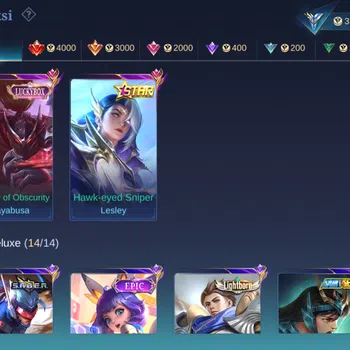 Mobile Legends: Bang Bang Collector Hero 78 Skin 149 | Luckybox Haya | Annual Lesley | image 1