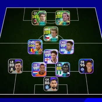 eFootball Accounts Legends & Iconic Players Mobile |PW 2970|Epic Rosicky Forlan Massaro|Shwt KevindeBruyne NeymarJr