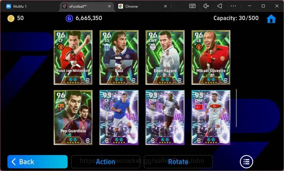 eFootball Accounts Android|PW 3196|Bigtime Bergson|Epic Beckenbauer,K image 5