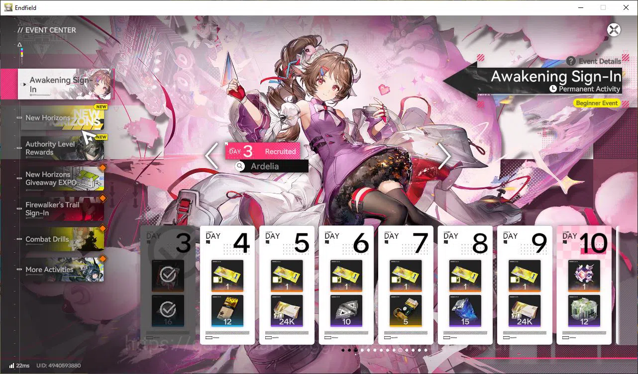 Arknights: Endfield Accounts Asia Lv2|Day3|Meta SSR Lifeng&Ardelia+5SR Operators(Avywenna&Wulfguard)|1 6 11