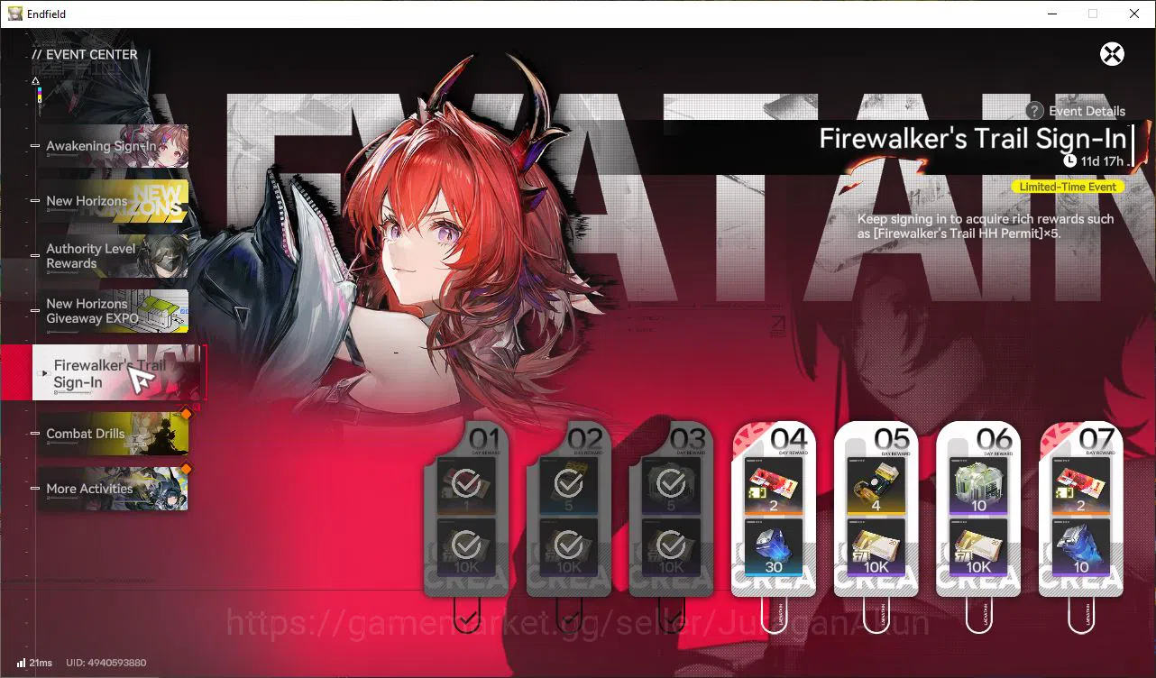 Arknights: Endfield Accounts Asia Lv2|Day3|Meta SSR Lifeng&Ardelia+5SR Operators(Avywenna&Wulfguard)|1 6 13