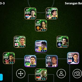 eFootball Accounts Legends & Iconic Players ANDROID|PW 3174|Epic F Lampard, O Khan, L Matthaus, F Totti, Hazard|2026|EFB1315B