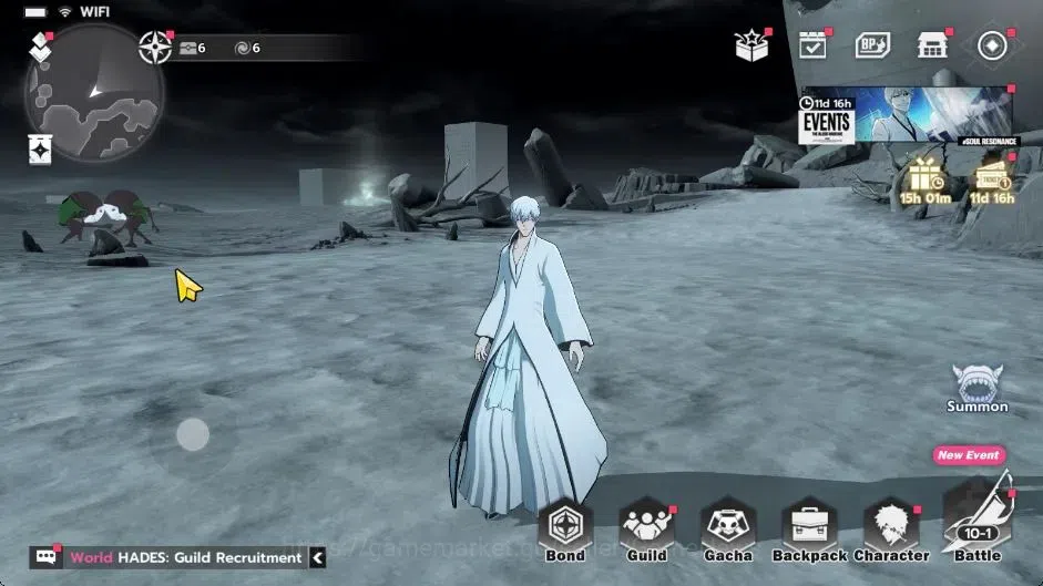 BLEACH: Soul Resonance Accounts NuverseSEA|LV 76|11 SSR[AizenB2,Tosen,UrahB1,Toshi image 2