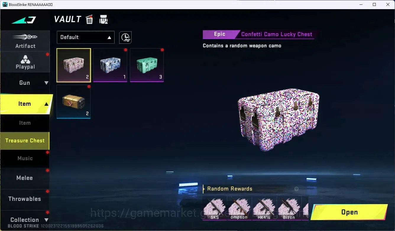Blood Strike Accounts ASIA | Eternal Desert Eagle-Scorpius | 1 TR Parach image 10