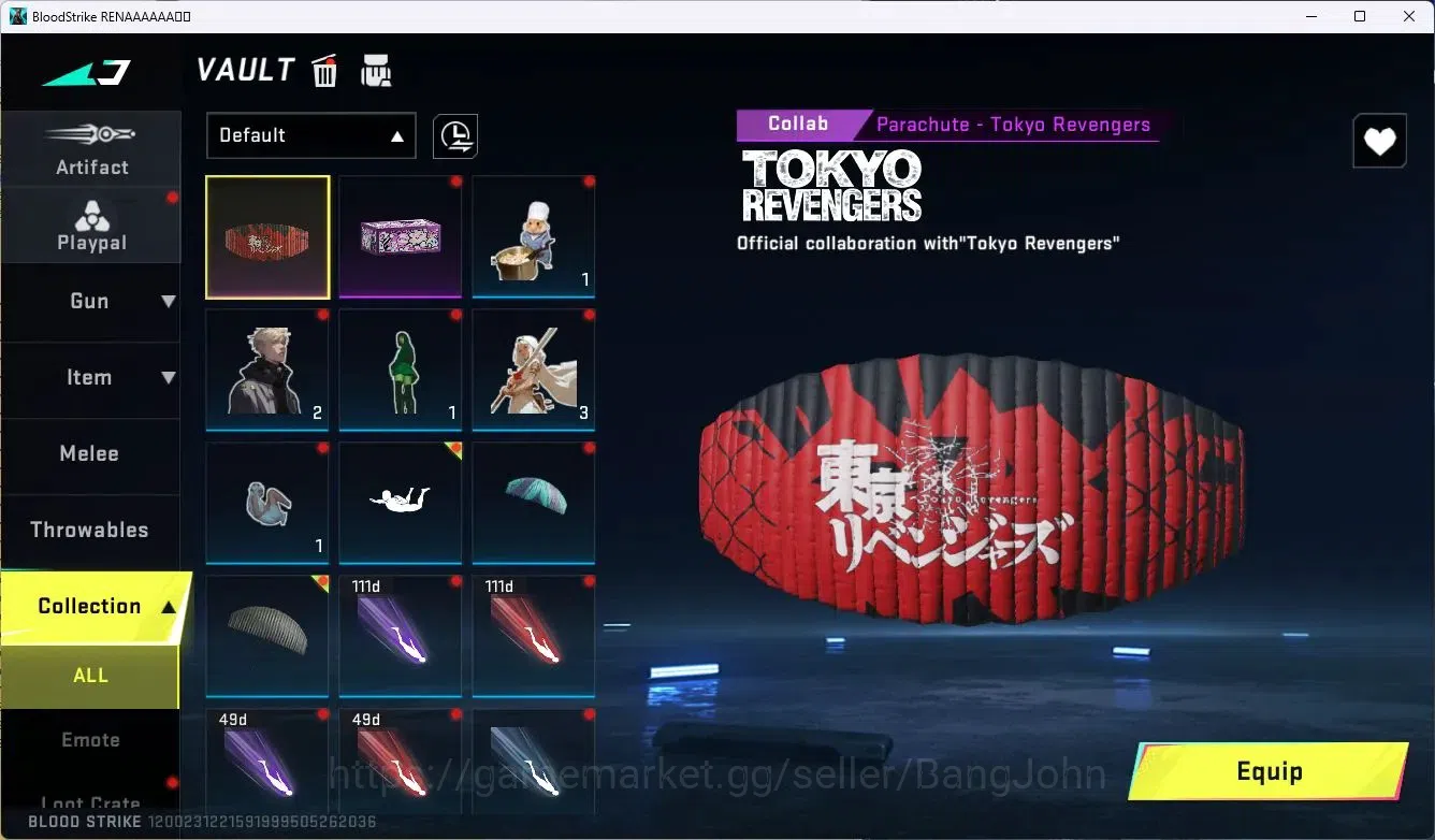 Blood Strike Accounts ASIA | Eternal Desert Eagle-Scorpius | 1 TR Parach image 11