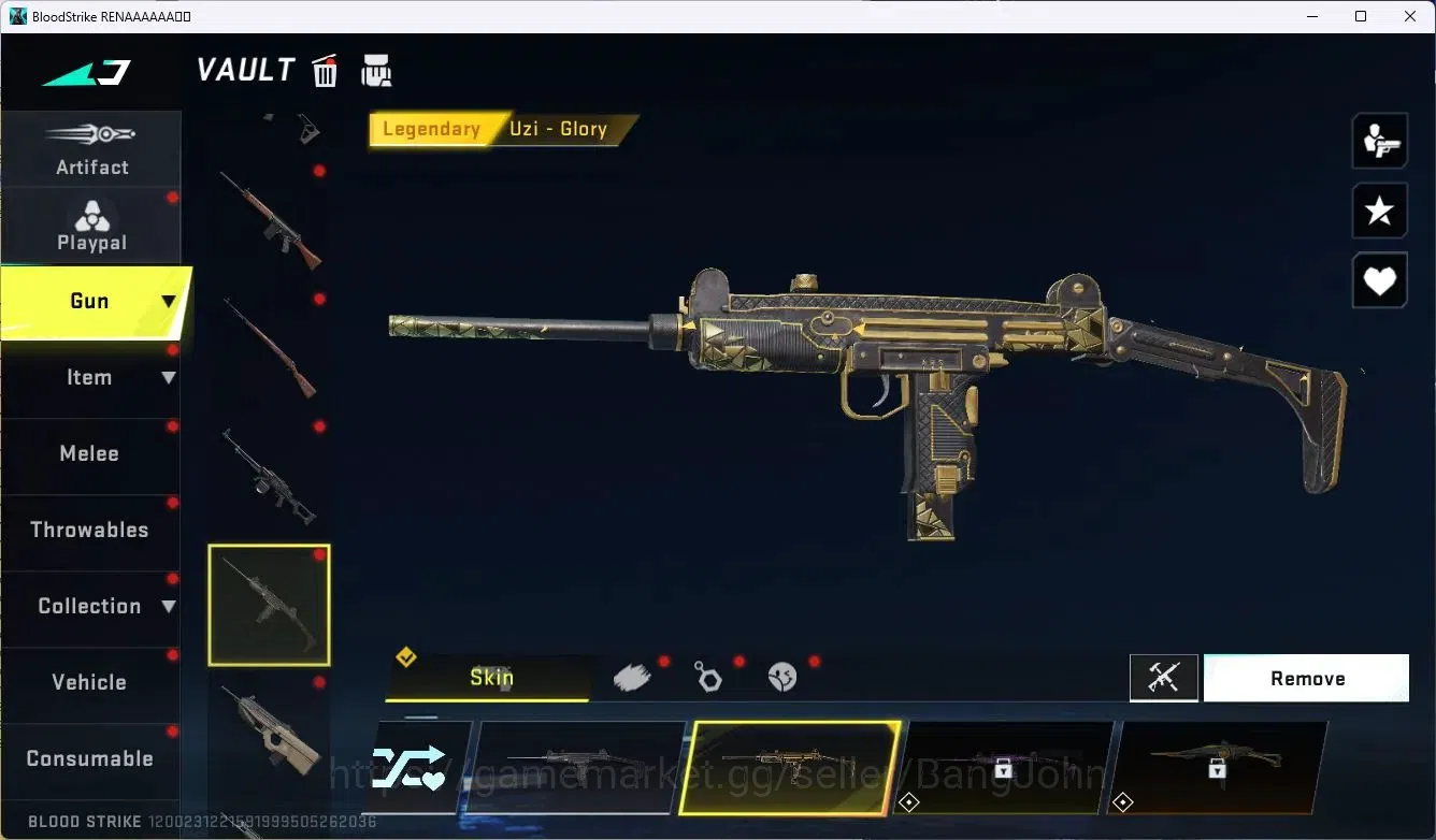 Blood Strike Accounts ASIA | Eternal Desert Eagle-Scorpius | 1 TR Parach image 8