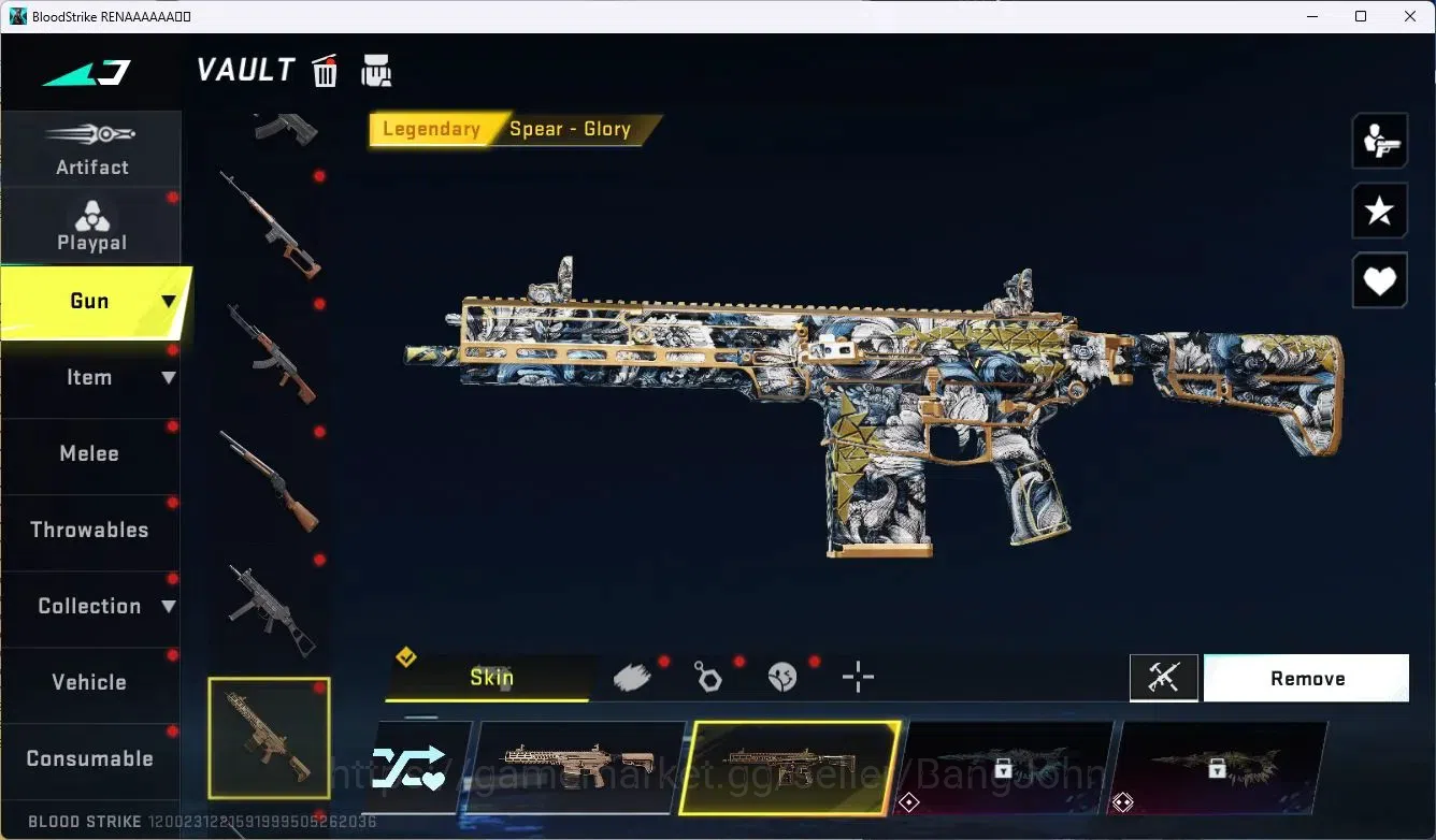 Blood Strike Accounts ASIA | Eternal Desert Eagle-Scorpius | 1 TR Parach image 9