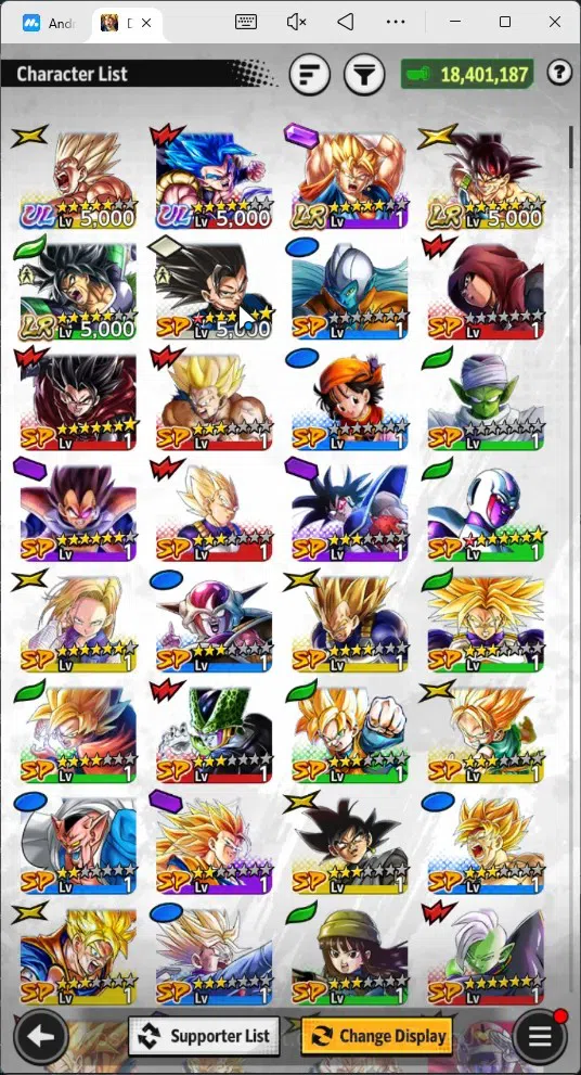 Dragon Ball Legends Accounts Android | Lvl 149|18.4M Total Power|311 CC|2 UL|3 image 13