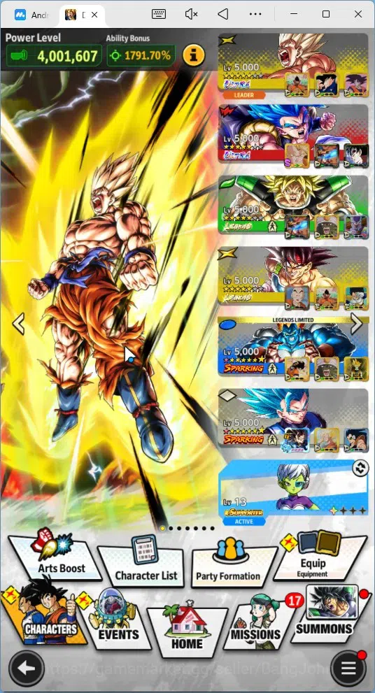 Dragon Ball Legends Accounts Android | Lvl 149|18.4M Total Power|311 CC|2 UL|3 image 14