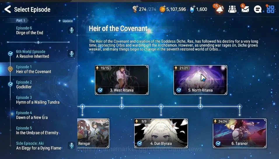 Epic Seven Accounts Mid-Tier GLOBAL Unverif|NewEra|8 ML[Harsetti,LW Peira,SSez,DB Senya,Etc]+Setsuka,AS Flan,TA 17